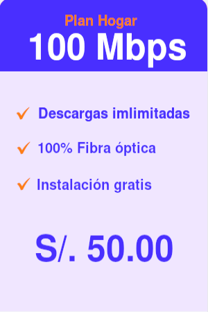 Plan Internet Hogar